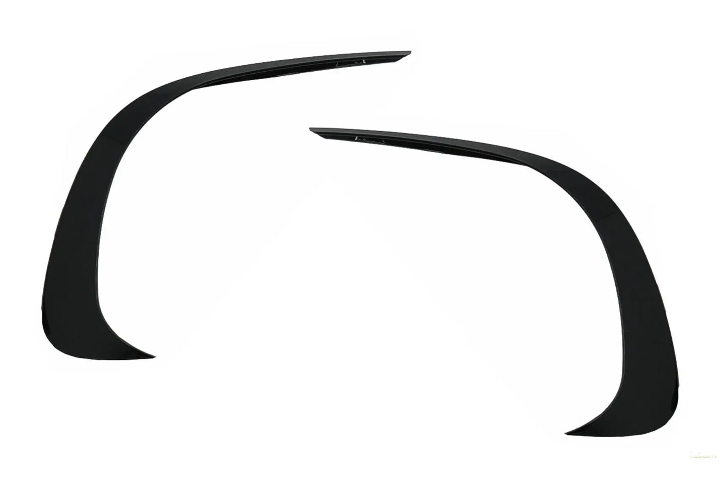 Frontstoßstange Splitter Finnen Aero Passend Für Mercedes C-Klasse W206 Sport Line (2021) Piano Black KITT