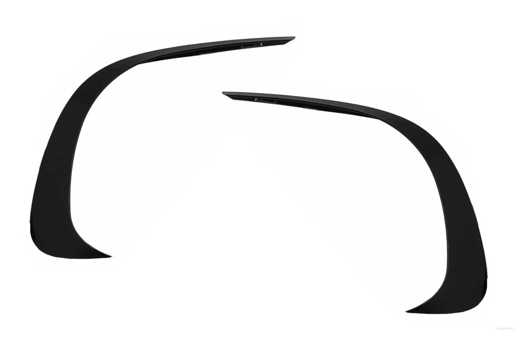 Frontstoßstange Splitter Finnen Aero Passend Für Mercedes C-Klasse W206 Sport Line (2021) Piano Black KITT