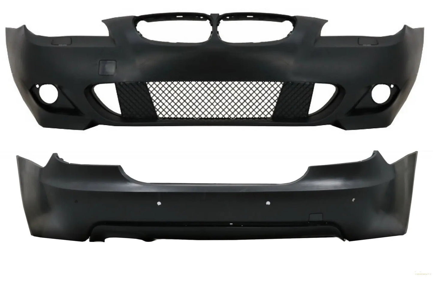 Frontstoßstange Und Heckstoßstange Mit PDC 18mm Passend Für BMW 5er E60 LCI (2007-2010) M-Technik Design KITT