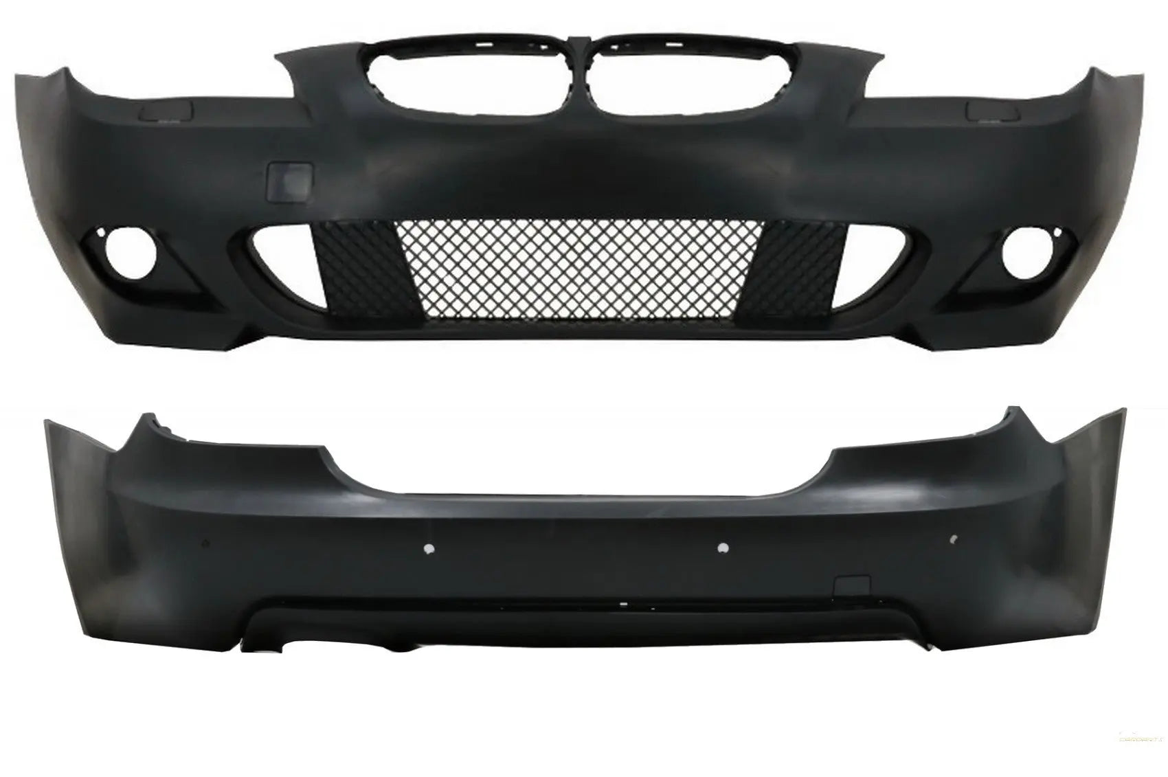 Frontstoßstange Und Heckstoßstange Mit PDC 18mm Passend Für BMW 5er E60 LCI (2007-2010) M-Technik Design KITT