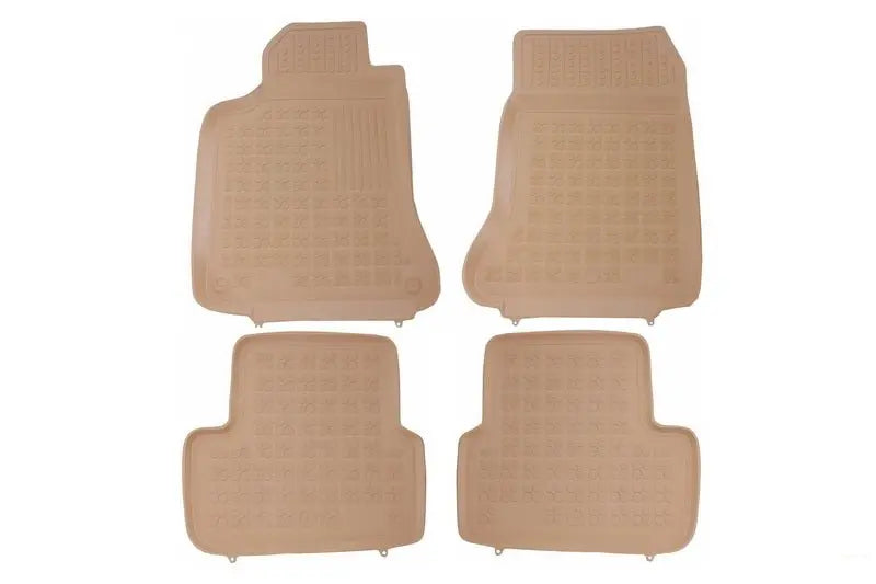 Fußmatte Beige Gummi Passend Für Mercedes A Klasse W176 (2012-2018) GLA X156 (2013-) Rezaw Plast