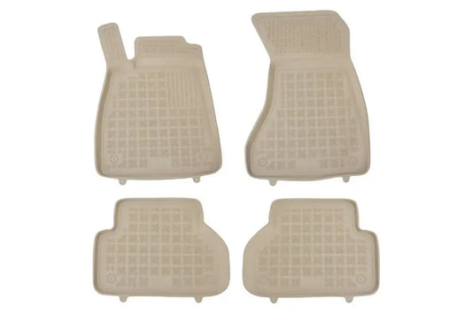 Fußmatte Gummi Beige Passend Für Audi A4 B9 (2015-) A5 F5 Sportback (2016-) Rezaw Plast