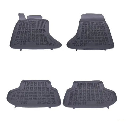 Fußmatte Gummi Schwarz Passend Für BMW Serie 5 F10 F11 LCI 2014+ Rezaw Plast