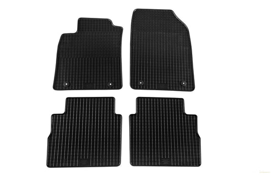 Fußmatte Gummi Schwarz Passend Für Opel Corsa C (2000-2006) Petex