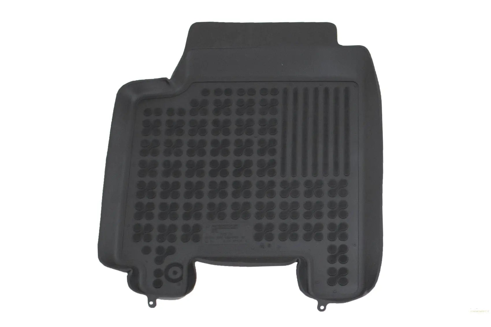 Gummi Fußmatte Schwarz Passend Für Toyota Yaris Xp10 Schrägheck (1999-2005) Rezaw Plast