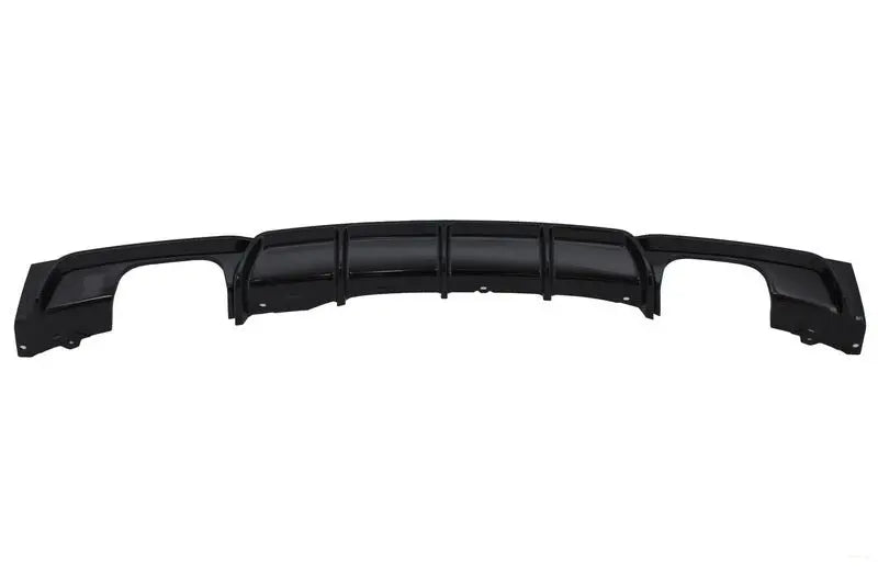 Heckdiffusor Doppelauslass Brilliant Black Edition Mit Endschalldämpfer Endrohren Quad Passend Für BMW 3er F30 F31 Limo Touring M Performance KITT