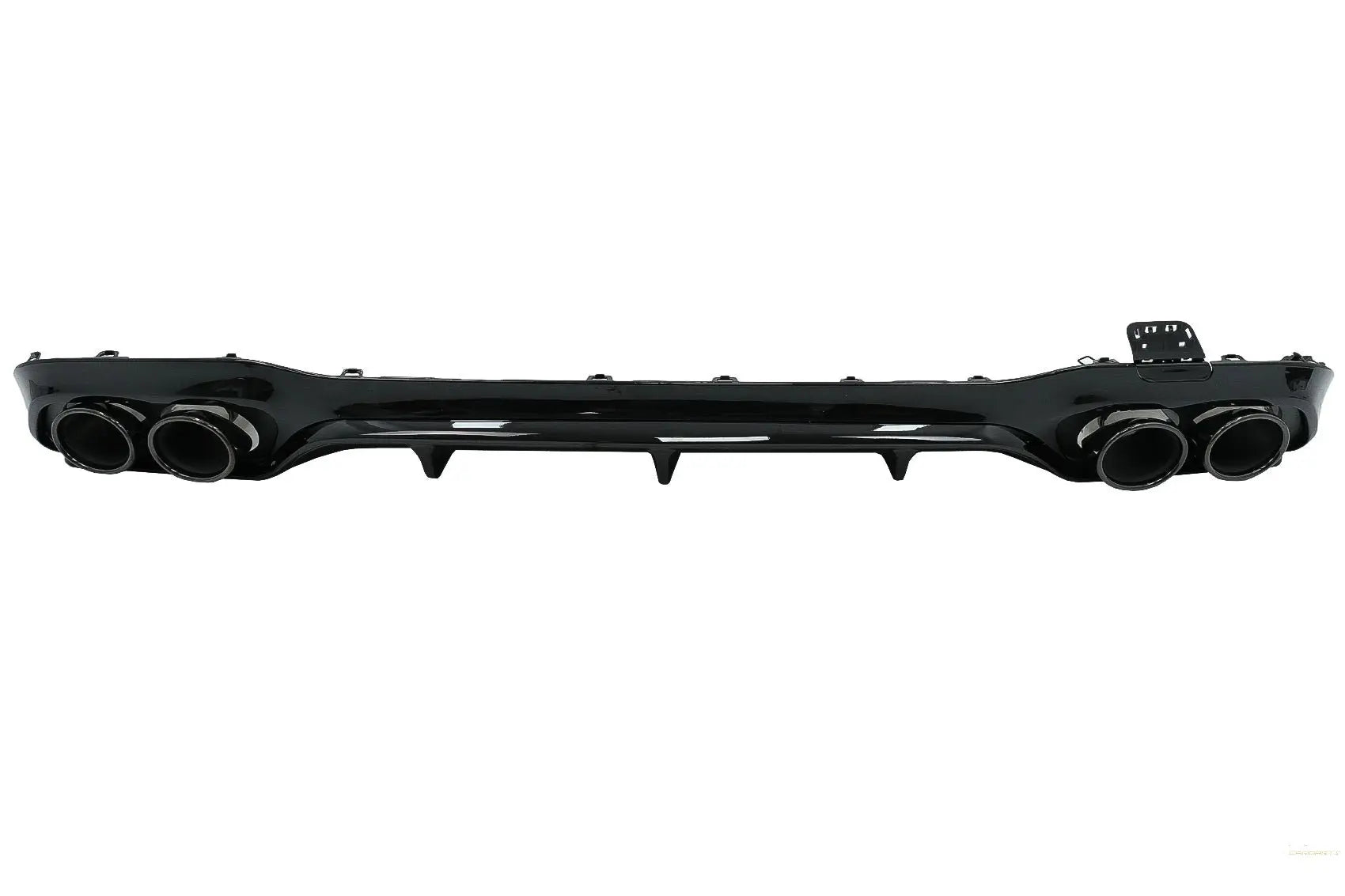 Heckdiffusor Mit Endrohren Passend Für Mercedes E-Klasse W213 (2016-2019) E53 Design Night Package KITT