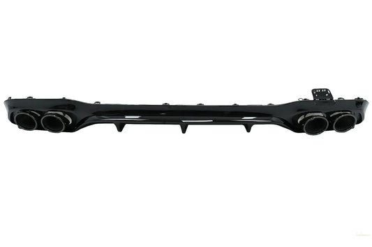 Heckdiffusor Mit Endrohren Passend Für Mercedes E-Klasse W213 (2016-2019) E53 Design Night Package KITT