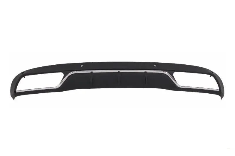Heckdiffusor & Endrohre Passend Für Mercedes C-Klasse W205 S205 (2014-2018) C63 Design Schwarz Paket Nur Für Serienstoßstange KITT