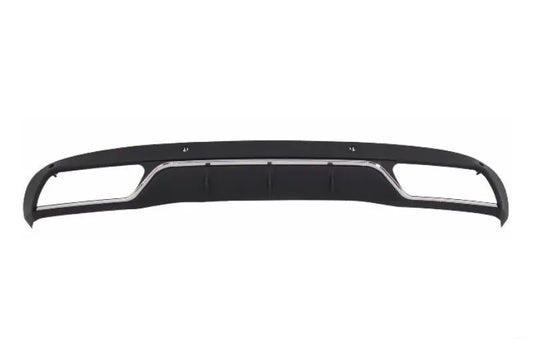 Heckdiffusor & Endrohre Passend Für Mercedes C-Klasse W205 S205 (2014-2018) C63 Design Schwarz Paket Nur Für Serienstoßstange KITT