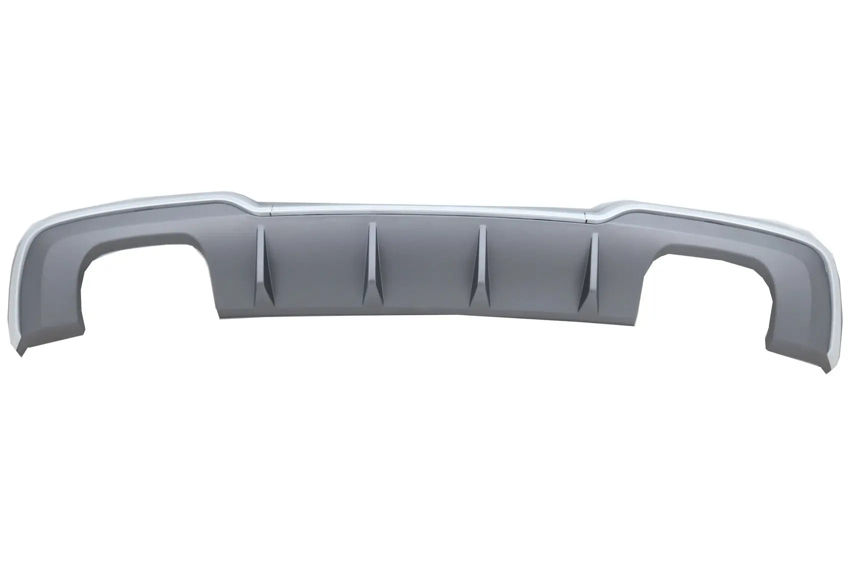 Heckschürze Diffusor Mit Abgasanlage Passend Für A3 8V Facelift Schrägheck / Sportback (2016-2019) S-Line Stoßstange S3 Design KITT