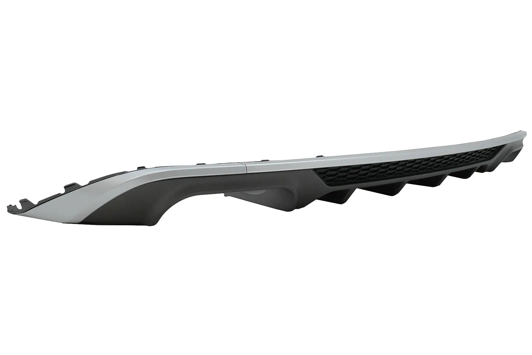 Heckschürze Diffusor Mit Abgasanlage Passend Für Audi A3 8V Facelift Limousine Cabrio (2016-2019) Standardstoßstange (Se) S3 Design KITT