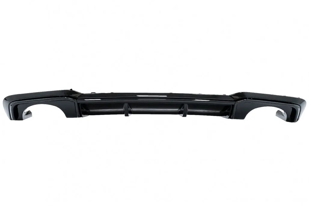 Heckschürze Diffusor Mit Kompletter Auspuffanlage Passend Für Audi A3 8V Facelift Limousine Cabrio RS3 Design Nur S-Line Stoßstange Piano Black KITT