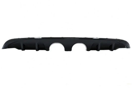 Heckschürze Diffusor Mit Kompletter Auspuffanlage Passend Für VW Golf 6 VI (2008-2012) R20 Look Nur Für Serienstoßstange KITT