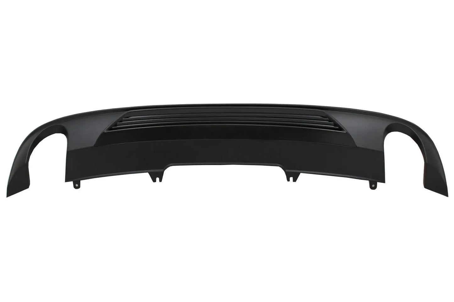 Heckschürze Diffusor Passend Für Audi A4 B9 8W (2016-2018) Limousine Avant Sport Design Für Standard Edition Schwarz KITT Specials