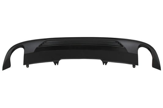 Heckschürze Diffusor Passend Für Audi A4 B9 8W (2016-2018) Limousine Avant Sport Design Für Standard Edition Schwarz KITT Specials