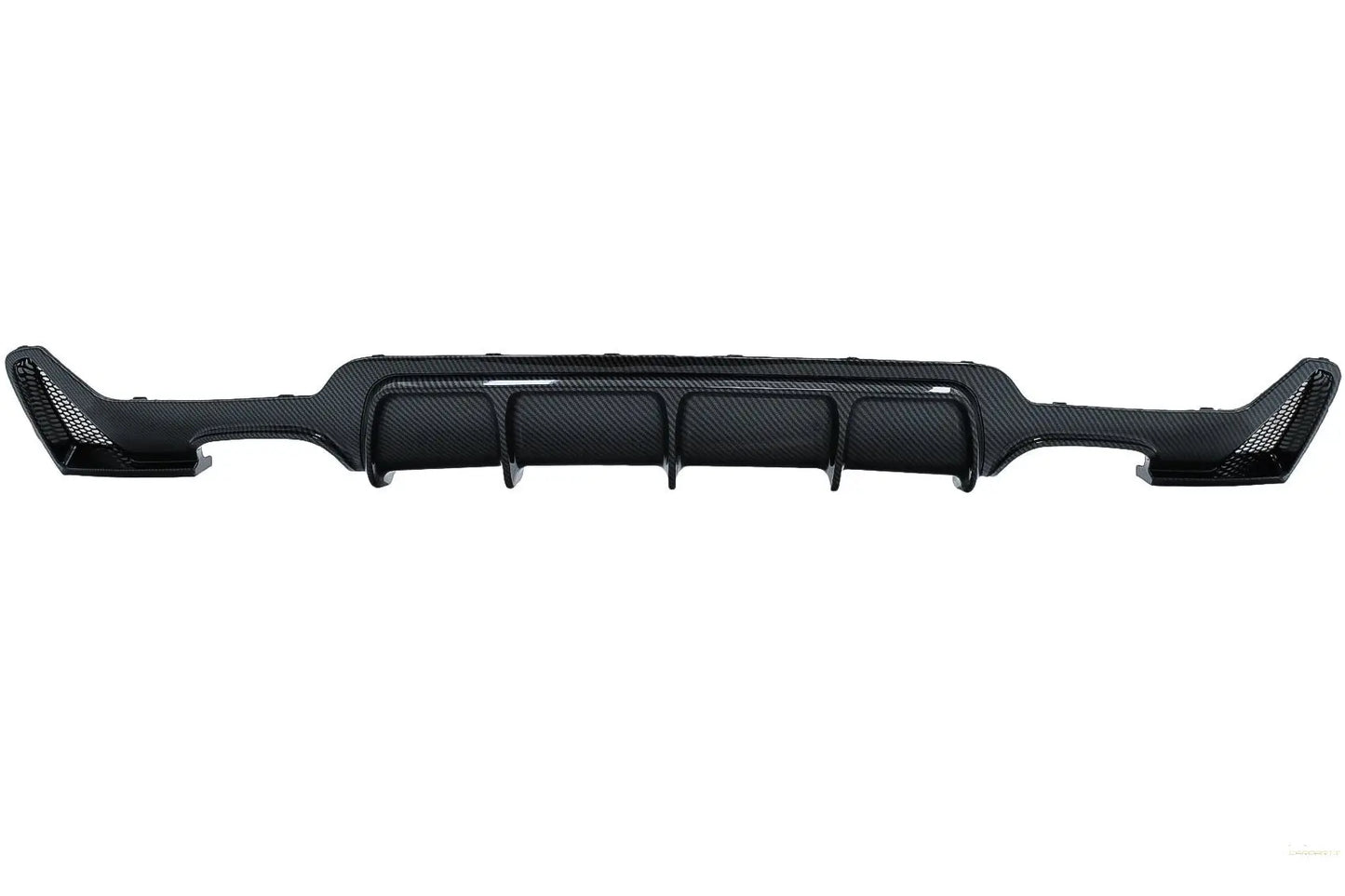 Heckschürze Diffusor Passend Für BMW 4er F32 F33 F36 (2013-2019) M Performance Design Carbon Film Coating Twin Double Outlet KITT