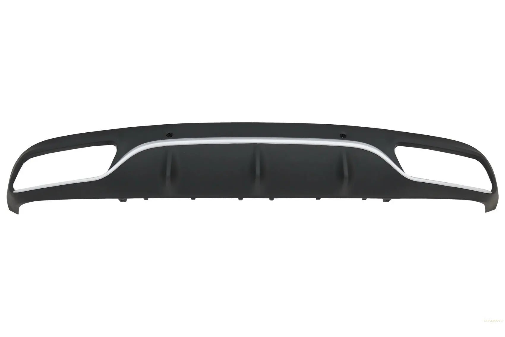 Heckschürze Diffusor Passend Für Mercedes C-Klasse C205 A205 Coupé Cabriolet (2014-2019) C63 Design KITT