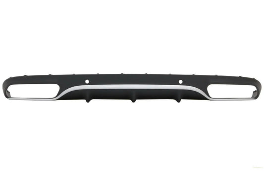 Heckschürze Diffusor Passend Für Mercedes C-Klasse C205 A205 Coupé Cabriolet (2014-2019) C63 Design KITT