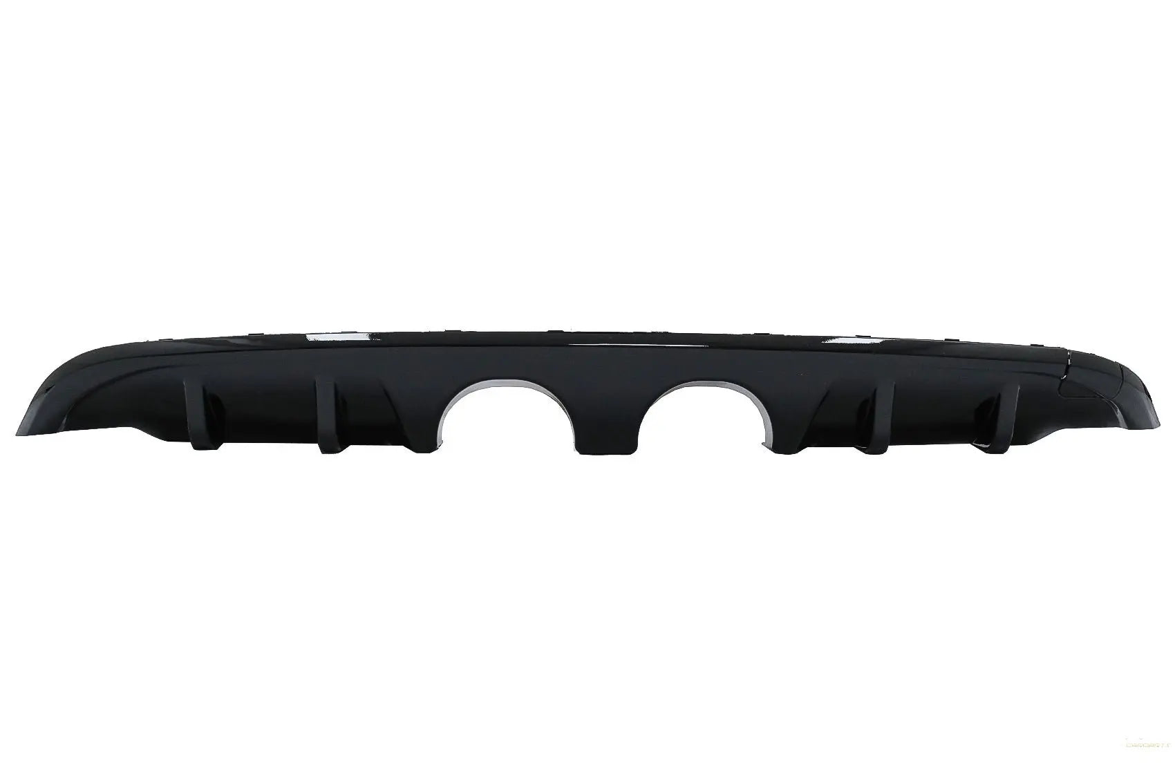 Heckschürze Diffusor Passend Für VW Golf 6 VI (2008-2012) R20 Look Nur Für Serienstoßstange Piano Black KITT