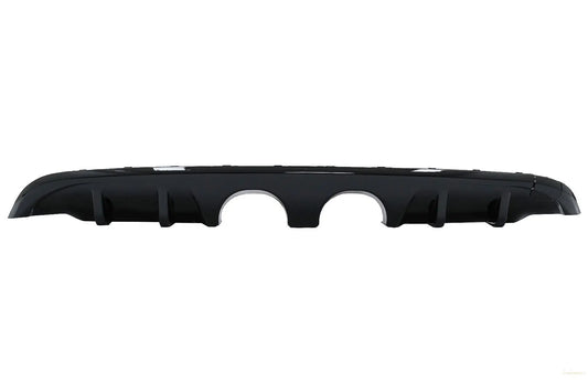 Heckschürze Diffusor Passend Für VW Golf 6 VI (2008-2012) R20 Look Nur Für Serienstoßstange Piano Black KITT