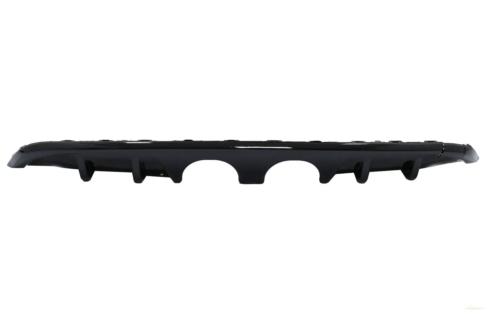 Heckschürze Diffusor Passend Für VW Golf 6 VI (2008-2012) R20 Look Nur Für Serienstoßstange Piano Black KITT