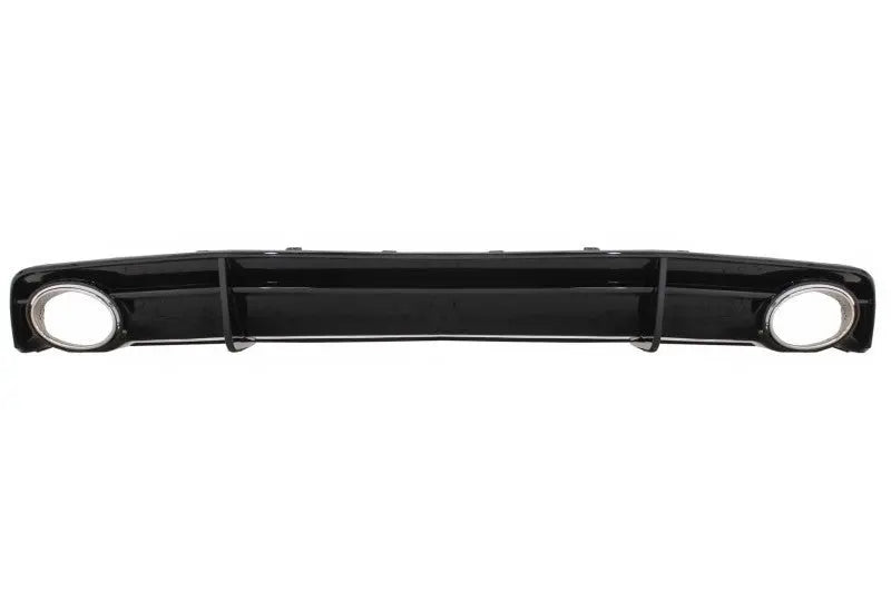Heckschürze Diffusor Schwarz & Endrohre Passend Für Audi A7 4G Facelift (2015-2018) RS7 Design Nur S-Line KITT