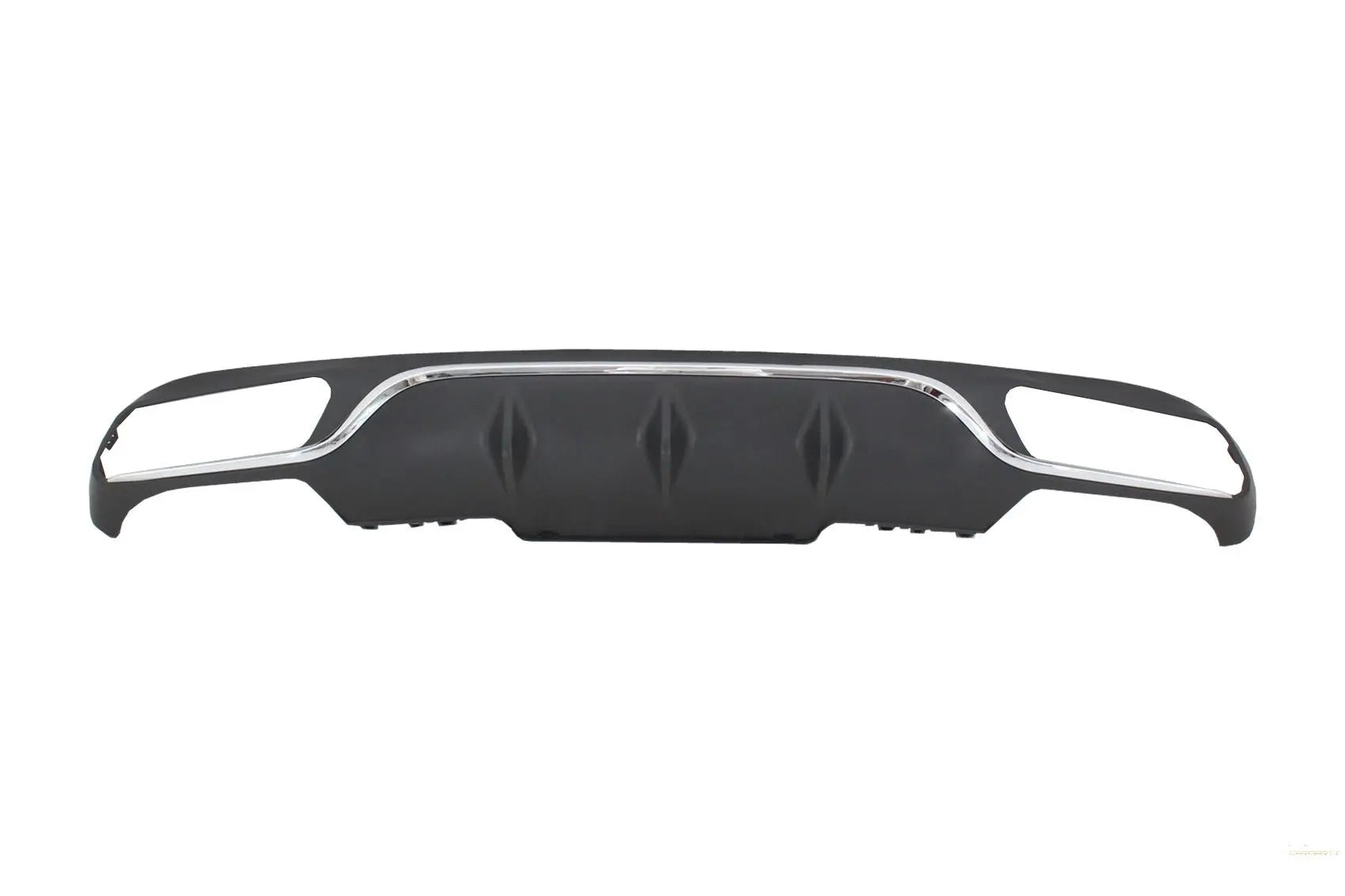Heckschürze Luftdiffusor Passend Für Mercedes E-Klasse W213 S213 Standard (2016-2019) E63 Design Chrome Edition KITT