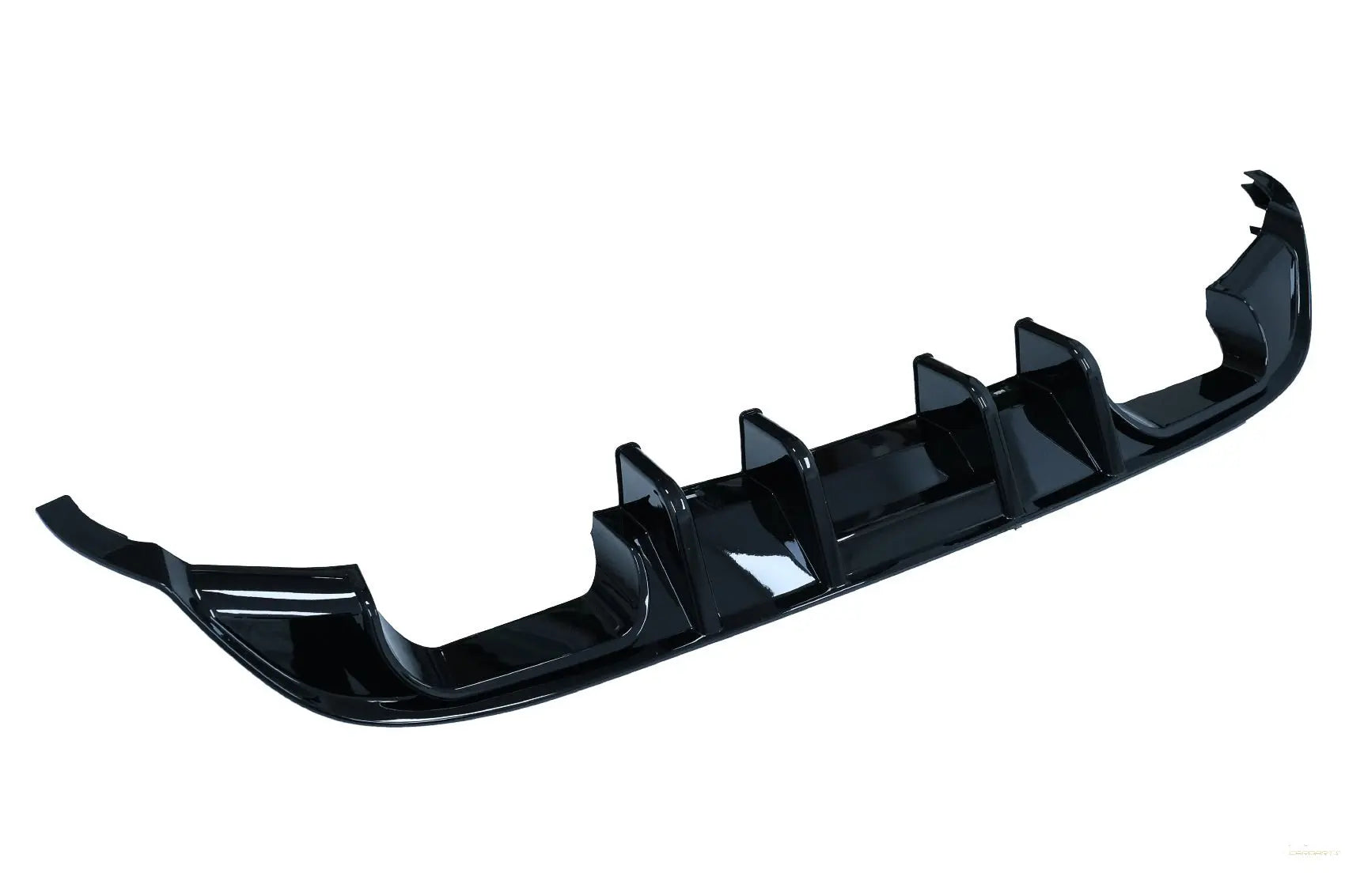 Heckschürze Luftdiffusor Passend Für VW Golf 7.5 (2017-2019) R Look Piano Black KITT