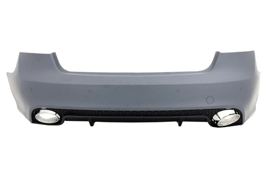 Heckschürze Passend Für Audi A5 S5 8T (2007-2011) RS5 Design Mit Markenlosem Frontgrill Mattschwarz KITT