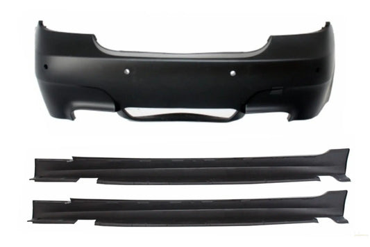 Heckschürze Passend Für BMW 5er E60 LCI (2007-2010) M5 Design Mit PDC Mit Seitenschweller KITT