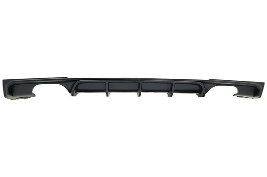 Heckschürze Spoiler Volant Diffusor Doppelauslass Passend Für BMW 3er F30 F31 (2011-2019) Limo Touring M Design KITT