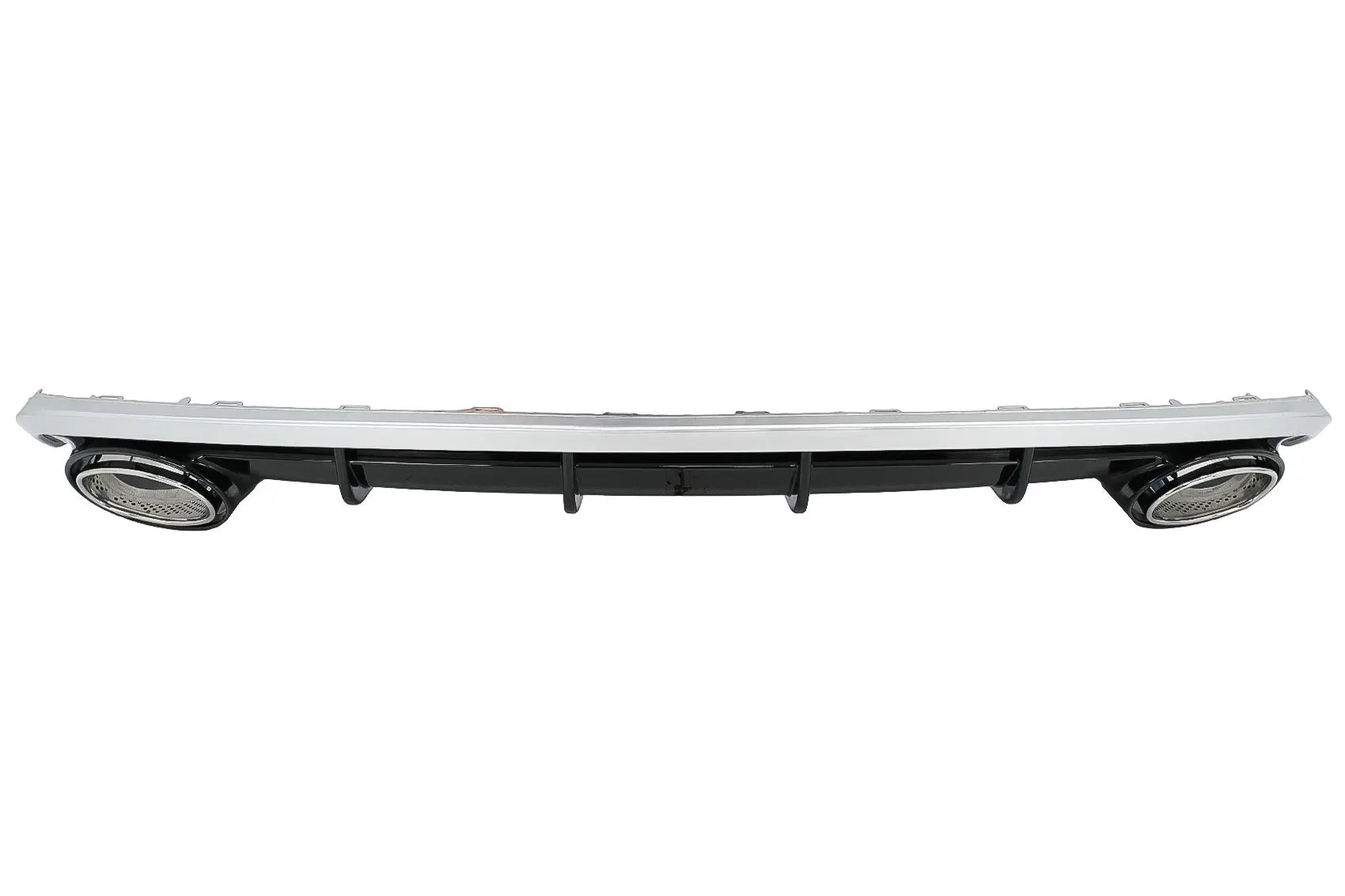 Heckschürze Volant Diffusor Und Endrohre Passend Für Audi A6 4G Facelift (2015-2018) RS6 Design KITT