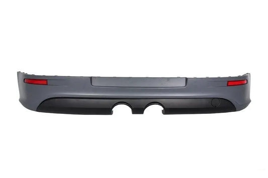 Heckschürzenansatz Passend Für VW Golf 5 V (2003-2007) R32 Look Und Komplette Abgasanlage Ab Kat KITT