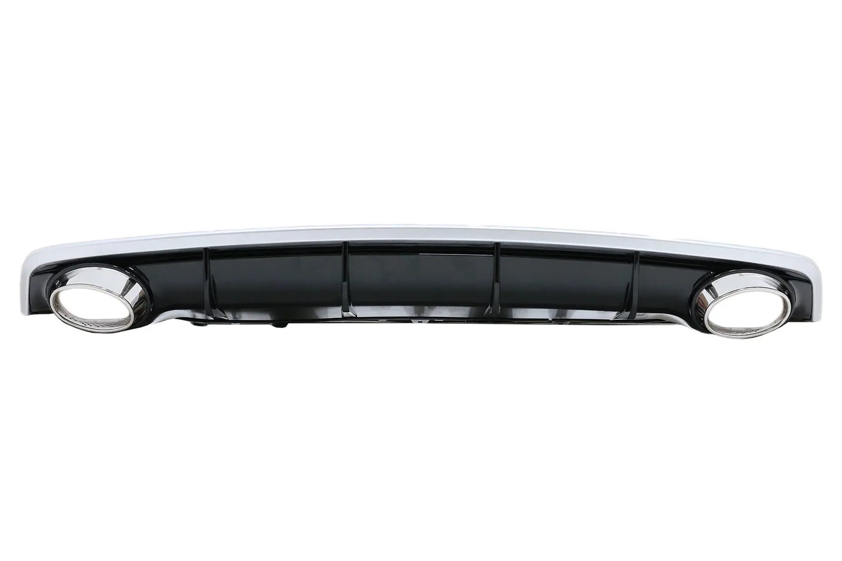 Heckschürzendiffusor Mit Endrohren Passend Für Audi A7 4G Facelift (2015-Up) RS7 Design Nur Für S7 S-Line KITT