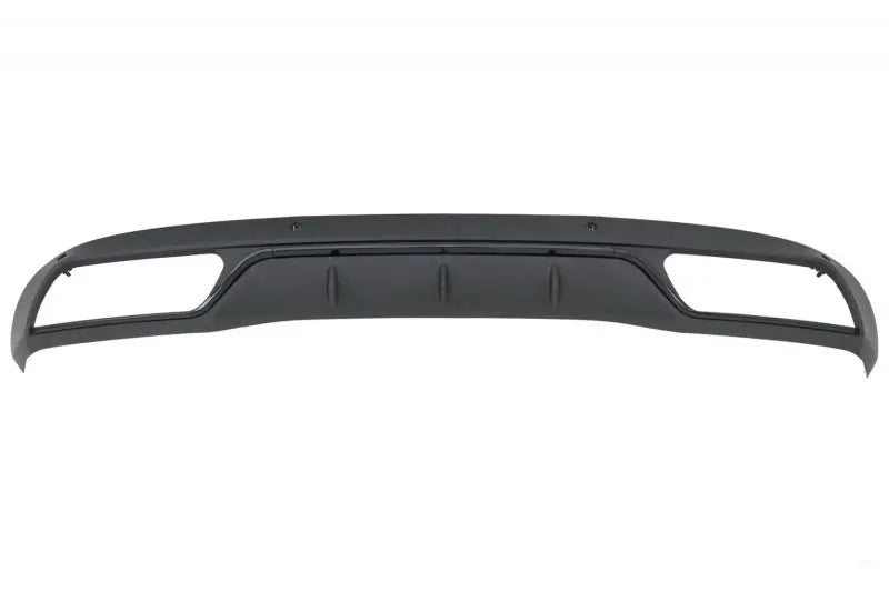 Heckschürzendiffusor Mit Endschalldämpfer Passend Für Mercedes C-Klasse W205 S205 (2014-2018) C63 Look Shadow Black Nur Für Standardstoßstange KITT