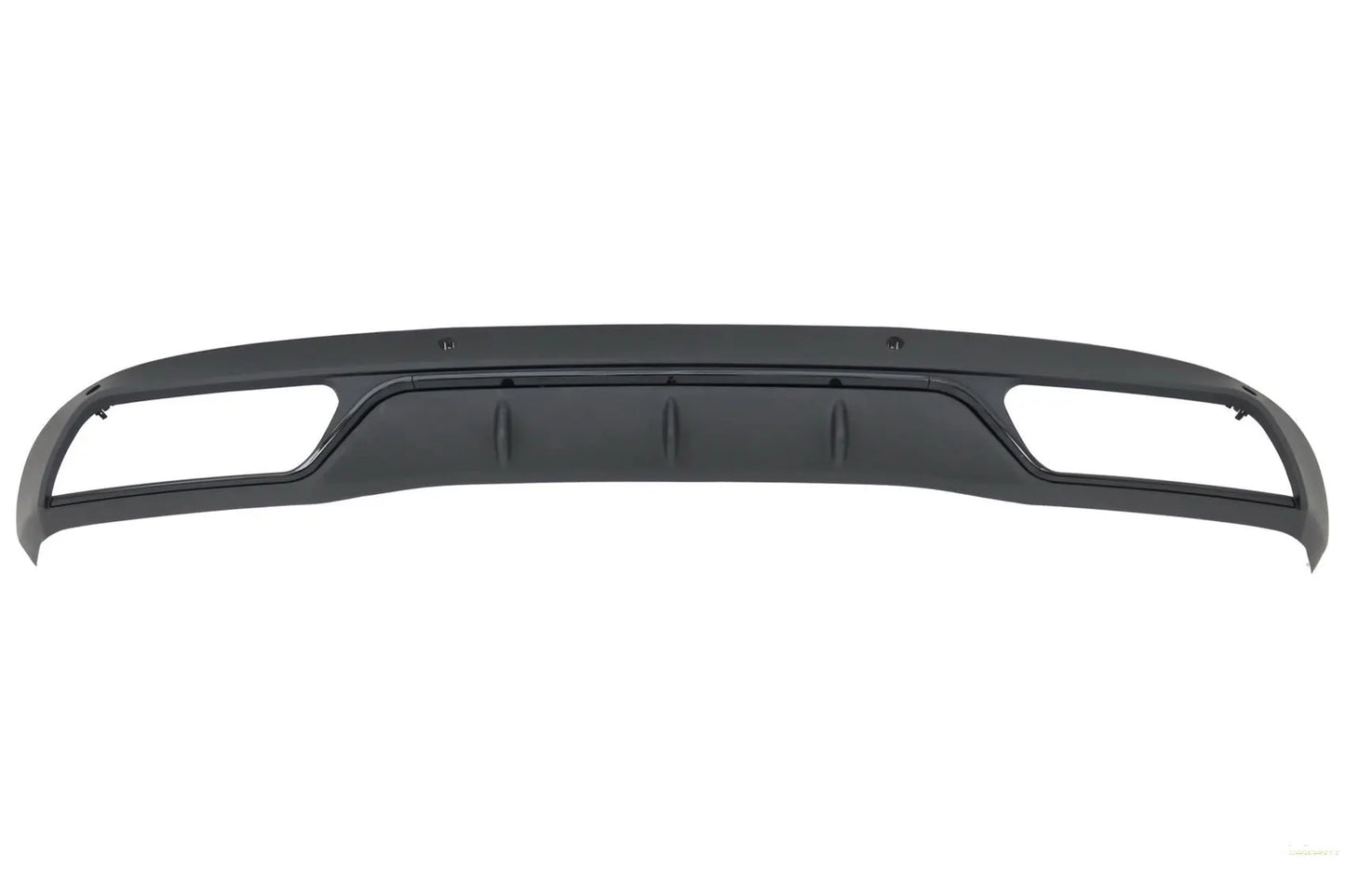 Heckschürzendiffusor Passend Für Mercedes C-Klasse W205 S205 (2014-2018) C63 Look Shadow Black Nur Für Serienstoßstange KITT