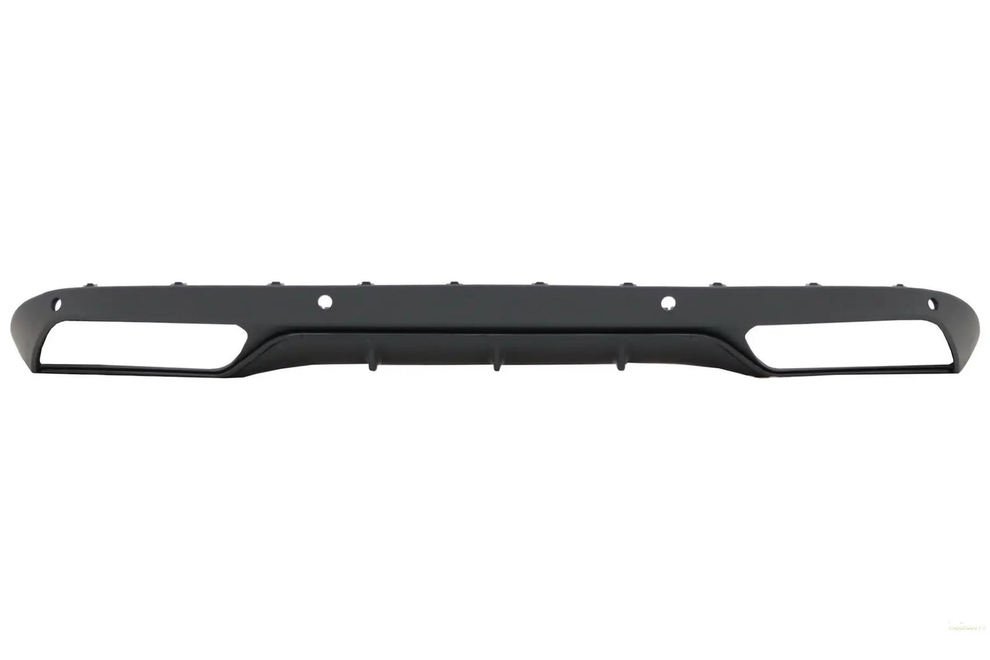 Heckschürzendiffusor Passend Für Mercedes C-Klasse W205 S205 (2014-2018) C63 Look Shadow Black Nur Für Serienstoßstange KITT
