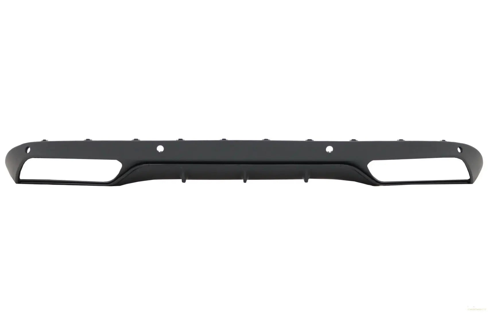 Heckschürzendiffusor Passend Für Mercedes C-Klasse W205 S205 (2014-2018) C63 Look Shadow Black Nur Für Serienstoßstange KITT