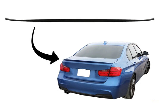 Heckspoiler Passend Für BMW 3er F30 (2010) M3 Design Mattschwarz KITT