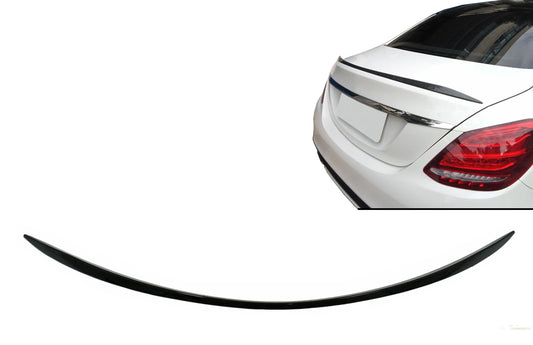 Heckspoiler Passend Für Mercedes C-Klasse W205 Limousine (2014-2020) Piano Black KITT