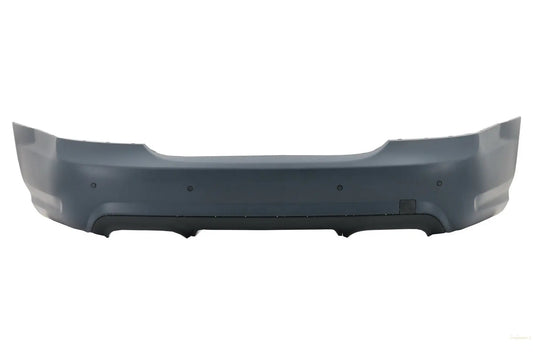Heckstoßstange Mit Endschalldämpfer Schwarz Passend Für Mercedes S-Klasse W221 (2005-2010) S65 Design KITT