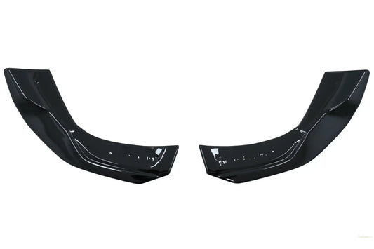 Heckstoßstange Seitensplitter Passend Für Mercedes A-Klasse W177 A35 A45 Fließheck (2018) Piano Black KITT