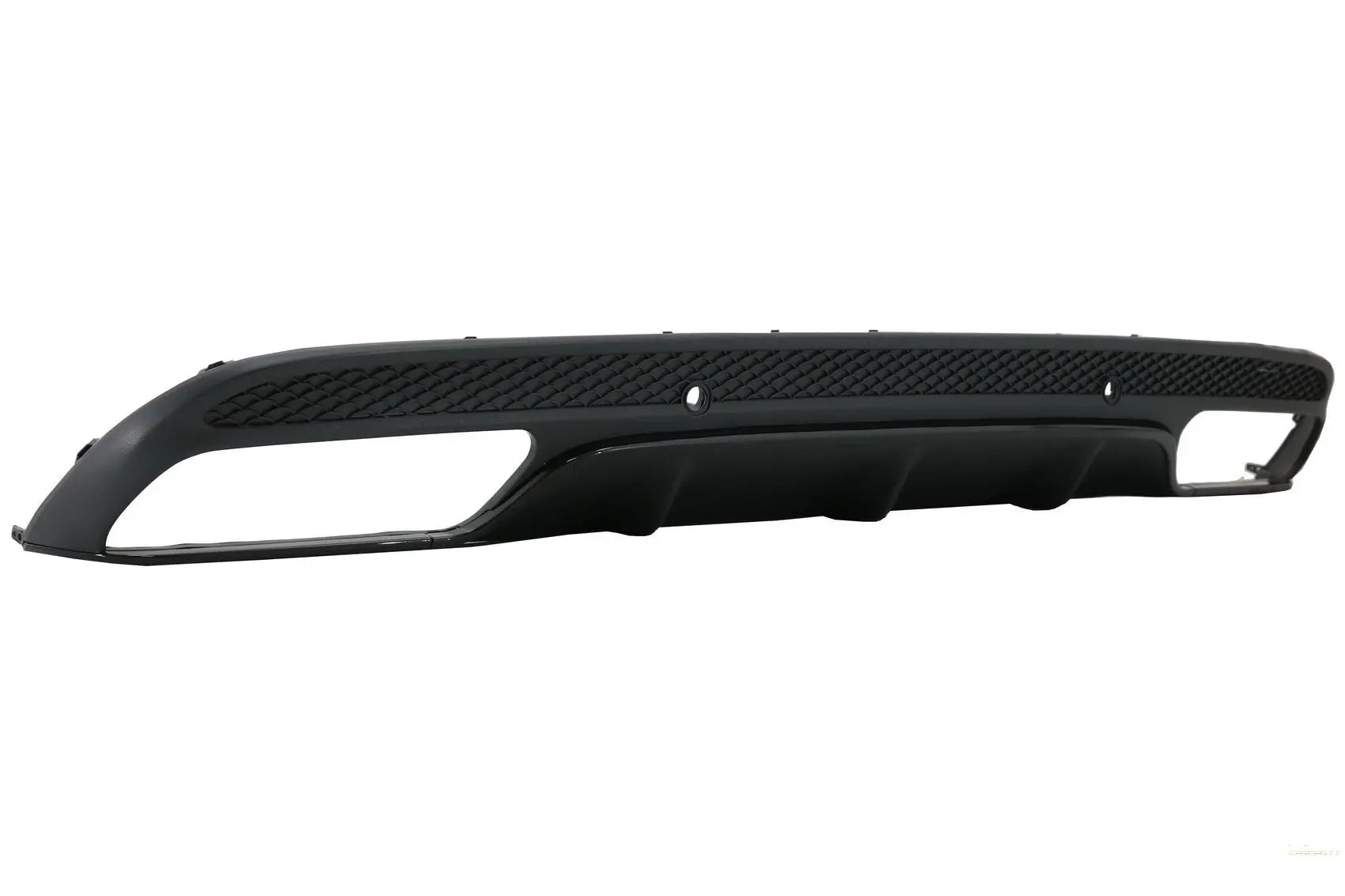 Heckstoßstangendiffusor Passend Für Mercedes C-Klasse W205 S205 (2014-2020) C63 Design Nur Für Sport Pack Black Edition KITT