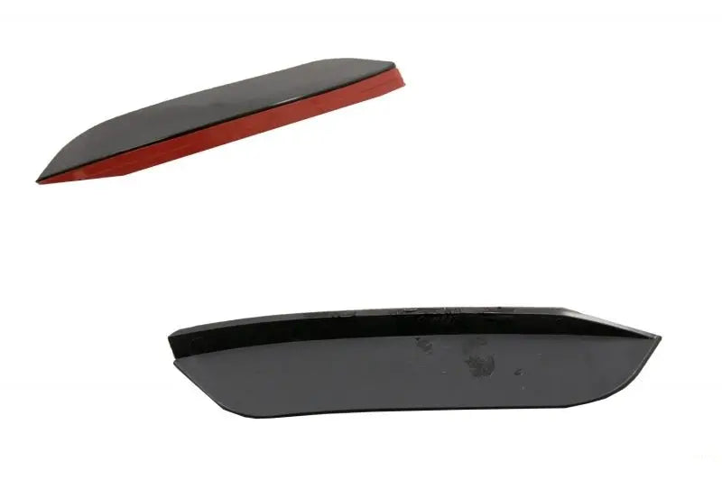 Kit Frontstoßstangenklappen Seitenflossenklappen Passend Für Mercedes A-Klasse W177 V177 (04.2018) A35 Design Black Edition KITT