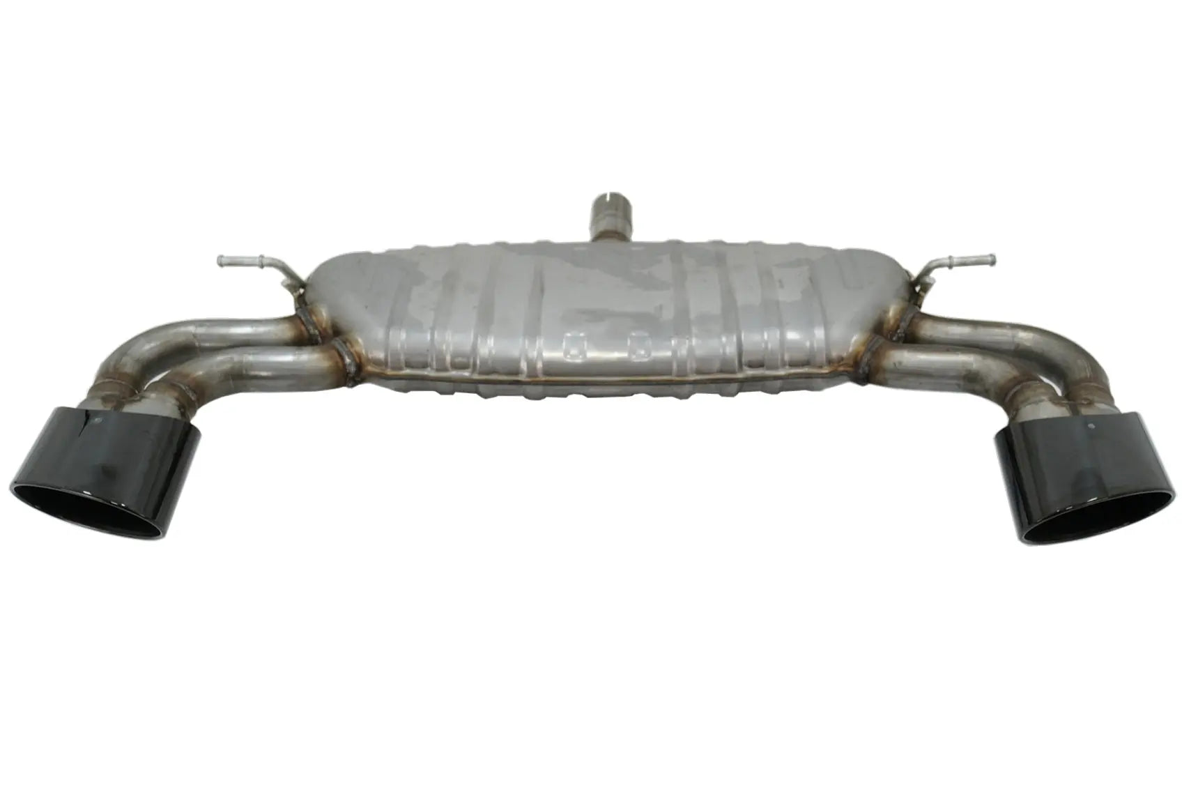 Komplette Auspuffanlage Passend Für Audi A3 8V Hatchback / Sportback / Coupe (2012-2019) RS3 Design Piano Black Spitzen KITT Professional Exhaust Systems