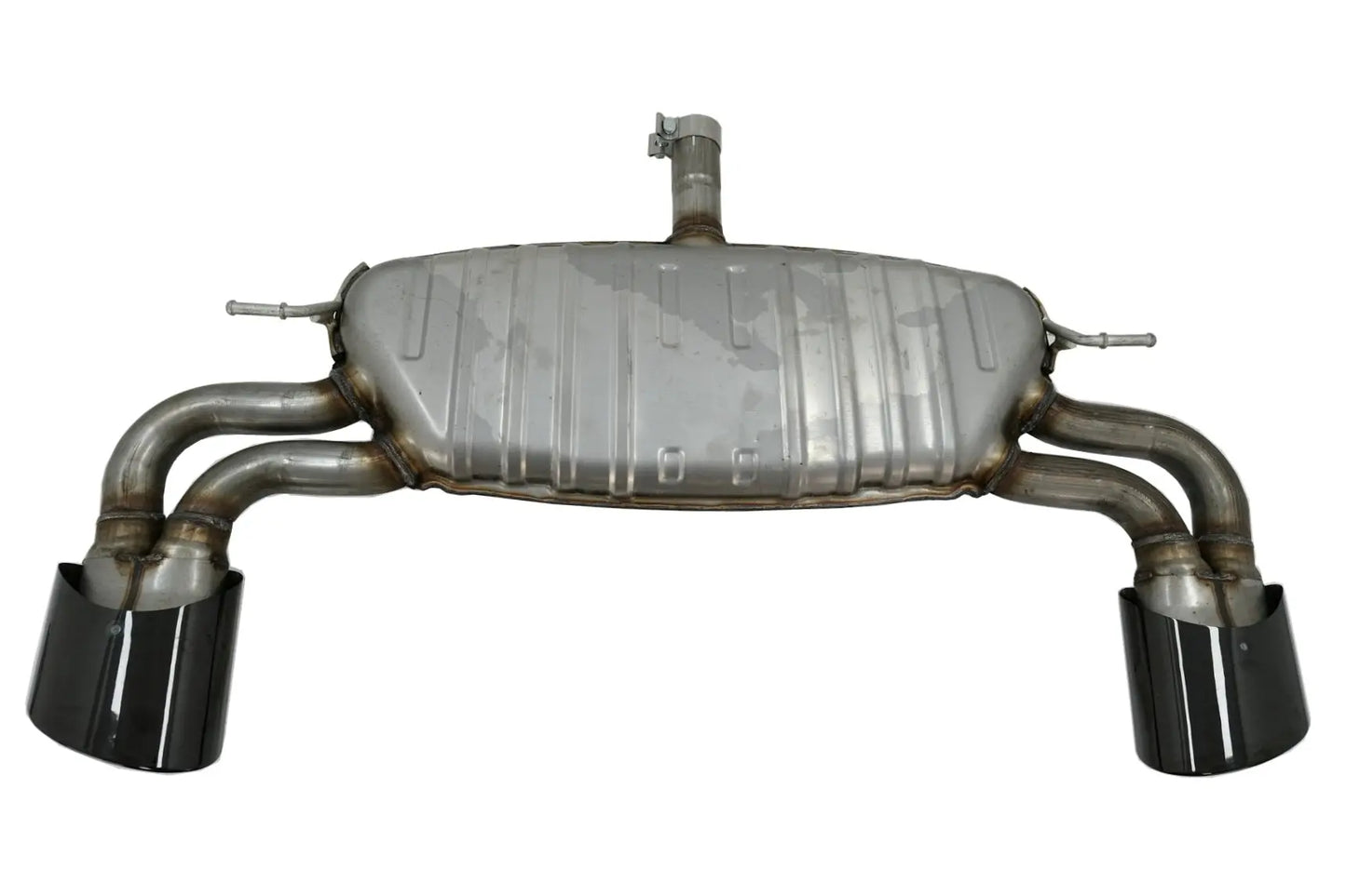 Komplette Auspuffanlage Passend Für Audi A3 8V Hatchback / Sportback / Coupe (2012-2019) RS3 Design Piano Black Spitzen KITT Professional Exhaust Systems