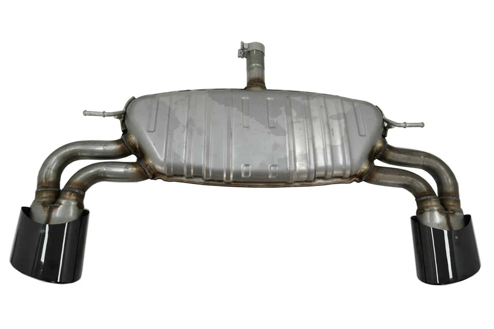 Komplette Auspuffanlage Passend Für Audi A3 8V Hatchback / Sportback / Coupe (2012-2019) RS3 Design Piano Black Spitzen KITT Professional Exhaust Systems