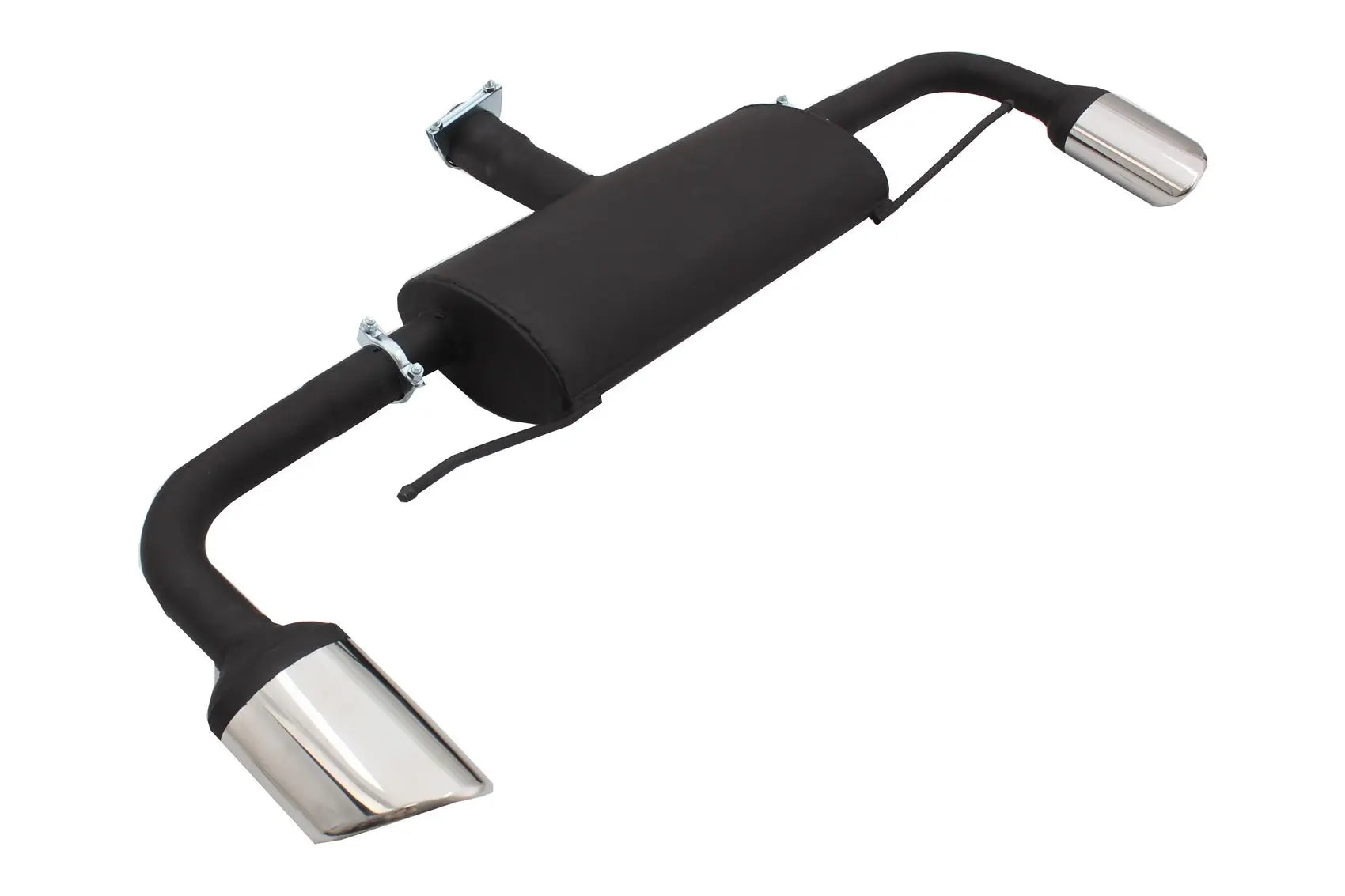 Komplette Sportendschalldämpfer Abgasanlage Passend Für Audi Tt 8j Coupe (2006-2014) Ulter Sport