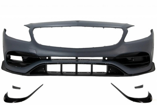 Komplettes Bodykit Mit Endrohren Passend Für Mercedes A-Klasse W176 (2012-2018) Facelift A45 Design KITT